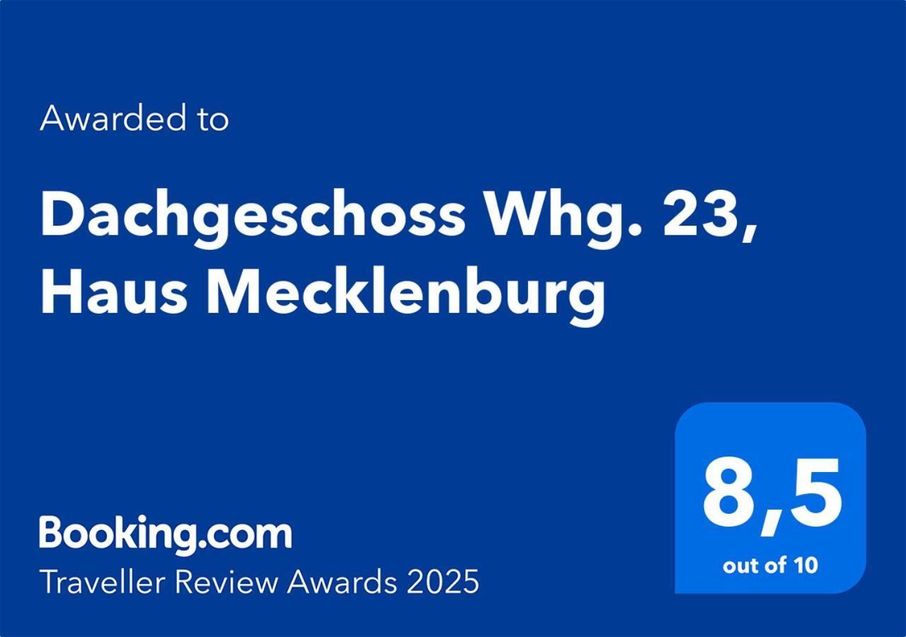 Dachgeschoss Whg. 23, Haus Mecklenburg Kuehlungsborn Exterior foto